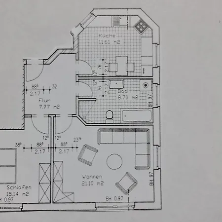 公寓 Bernsteinbad-koserow-haus-fuenf-elemente-ferienwohnung-erde *